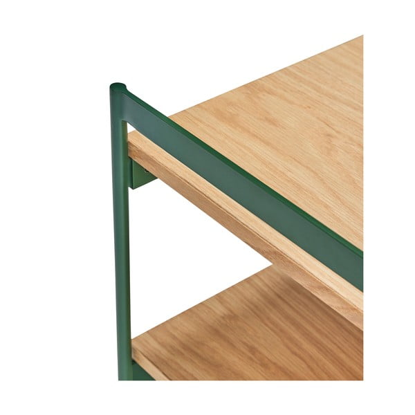 Odkladací stolík s doskou v dubovom dekore 43x43 cm Jaunty – Hübsch-image-4