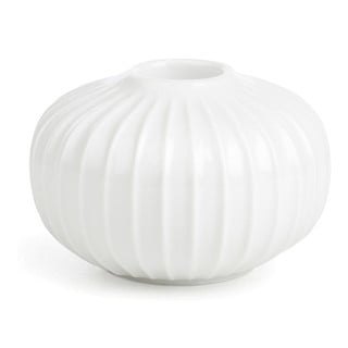 Biely porcelánový svietnik Kähler Design Hammershoi, ⌀ 8 cm