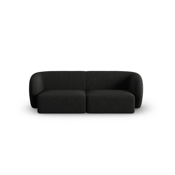 Čierna ženilková pohovka 188 cm Paolo – Milo Casa