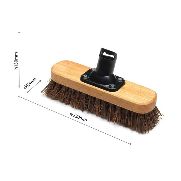 Hlavica na zmeták s nylonovými vláknami Addis Varnished, 23 cm-image-1