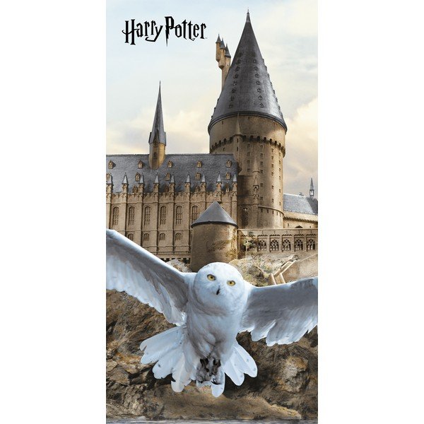 Bavlnená detská osuška 70x140 cm Harry Potter "Hedwig" – Jerry Fabrics