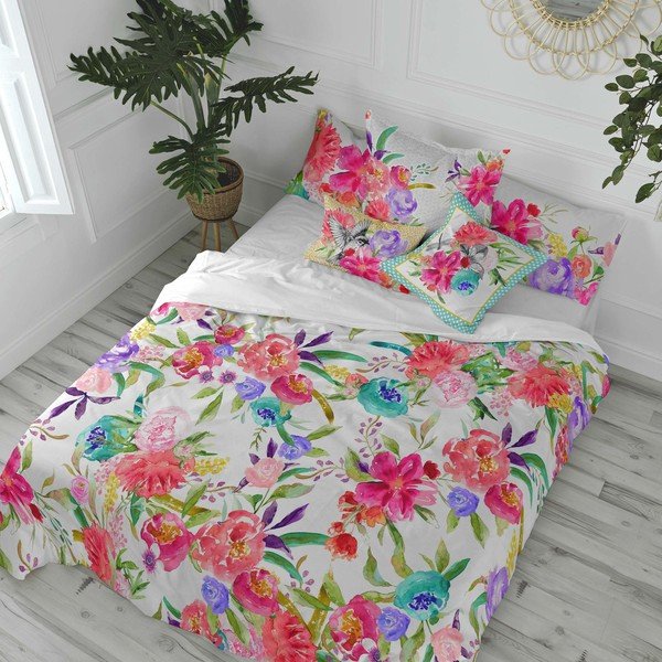 Obliečka na paplón HF Living Abloom, 200 × 200 cm-image-1
