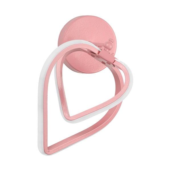 Ružové kovové LED nástenné svietidlo Sevinc – Squid Lighting-image-3