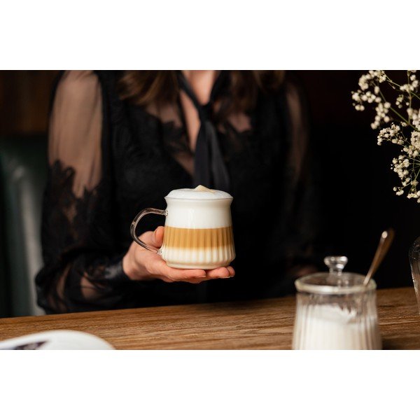 Dvojstenné hrnčeky na cappuccino v súprave 2 ks 320 ml Mia – Vialli Design-image-1