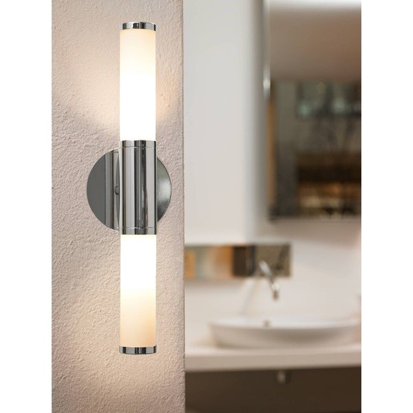 Nástenné svietidlo v striebornej farbe PALMERA – EGLO-image-1