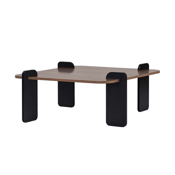 Hnedý konferenčný stolík 90x90 cm Marais – Nordure