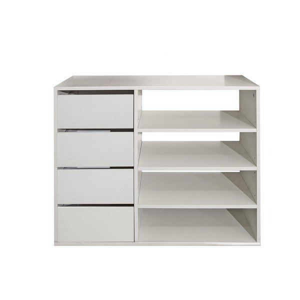 Biela skrinka na topánky Tom - TemaHome -image-2
