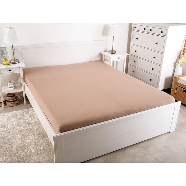 Hnedá napínacia plachta 160x200 cm – B.E.S.-image-2