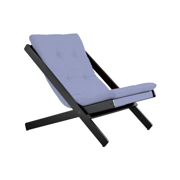 Skladacie kreslo Karup Boogie Black/Blue Breeze-image-2
