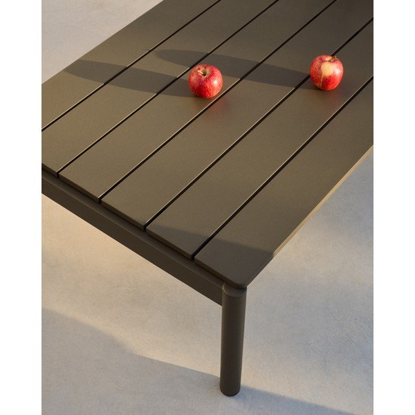 Kovový Záhradný konferenčný stolík 63x149 cm Sorells – Kave Home-image-2