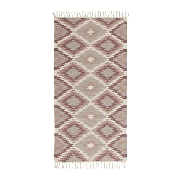 Vzorovaný bavlnený koberec A Simple Mess Melika, 180 × 90 cm