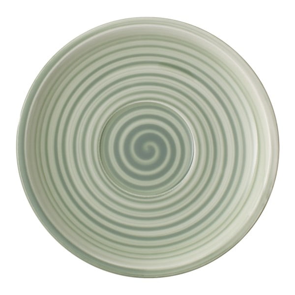 Zelená porcelánová podšálka Villeroy & Boch Artesano Nature, 16 cm