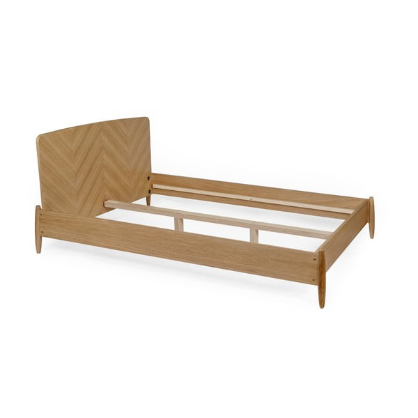 Dvojlôžková posteľ Woodman Farsta Herringbone, 140 × 200 cm-image-4