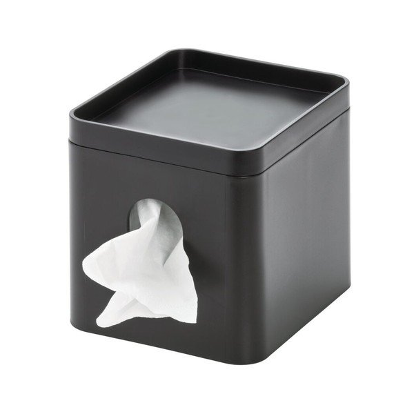 Čierny box na vreckovky iDesign Cade-image-2