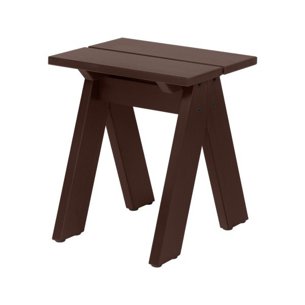 Tmavohnedá drevená záhradná stolička Navo – noo.ma