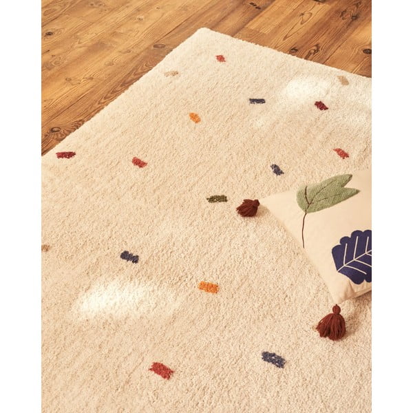 Krémovobiely koberec 150x200 cm Epifania - Kave Home-image-1