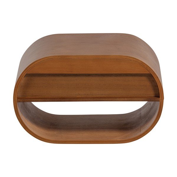 Poschodová polica v prírodnej farbe 39 cm Momo – WOOOD-image-2