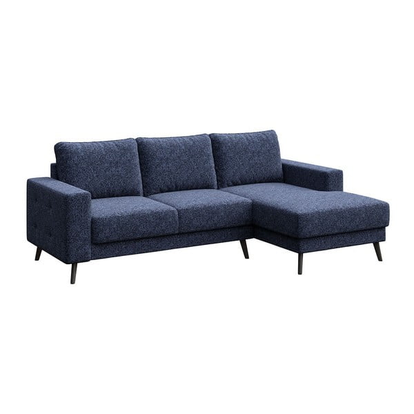 Tmavomodrá rohová pohovka (pravý roh) Fynn – Ghado-image-2