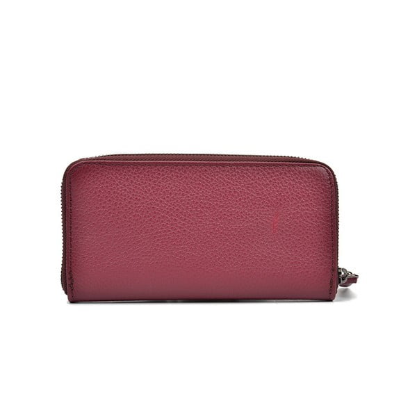 Červená kožená peňaženka Mangotti Amanda
