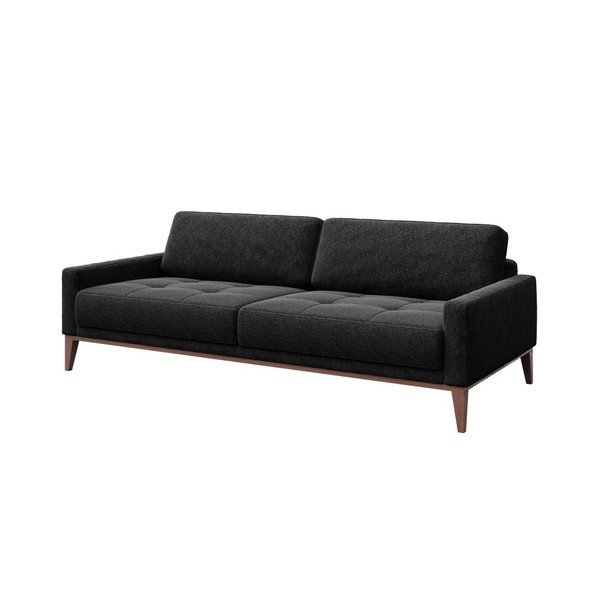 Antracitovosivá pohovka MESONICA Musso Tufted, 210 cm-image-2