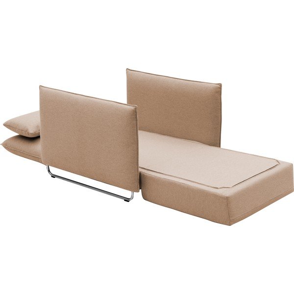 Béžové rozkladacie kreslo Softline Cord-image-3