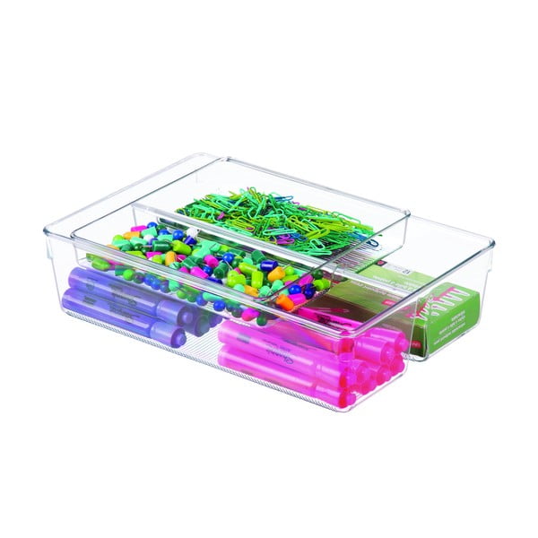 Dvojposchodový organizér do kuchynských zásuviek iDesign Linus, 31 x 20 cm-image-4