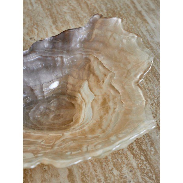 Sklenená dekoratívna misa 29x38 cm Aiku – Bloomingville-image-3