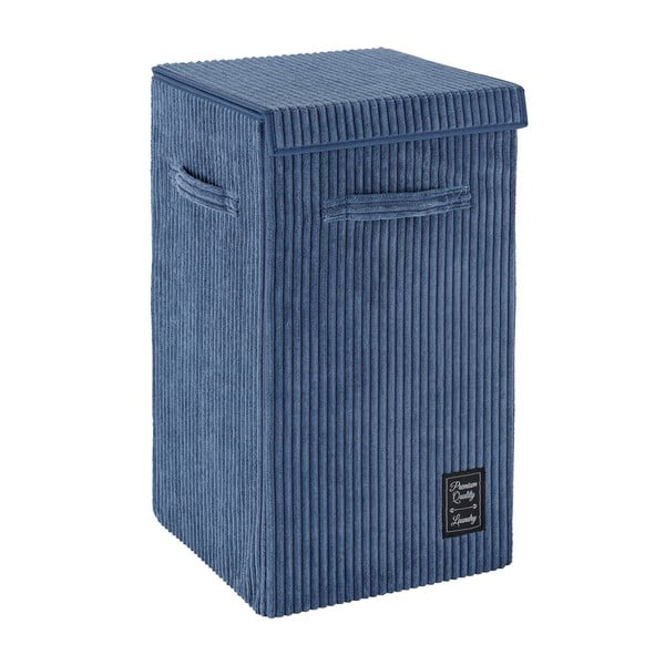 Modrý kôš na bielizeň Wenko Cora, objem 63 l-image-3