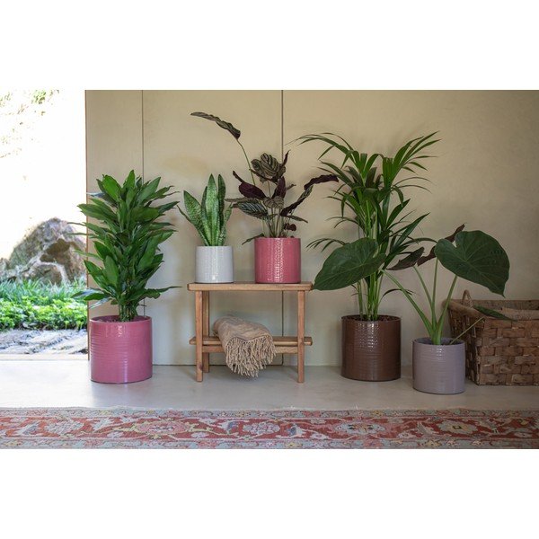 Keramický ručne vyrobený obal na kvetináč ø 25 cm Fortuna – Artevasi-image-1