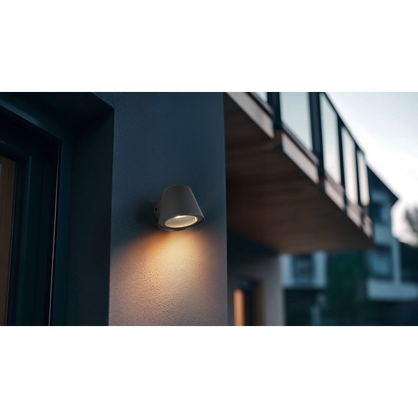 Nástenné vonkajšie svietidlo ø 11,5 cm Beni – Trio-image-1