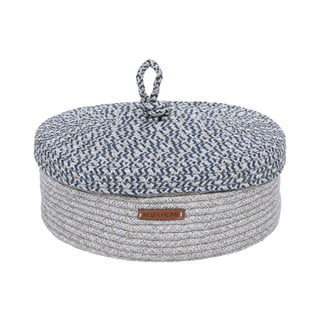 Látkový dekoratívny úložný box s vekom - Mioli Decor