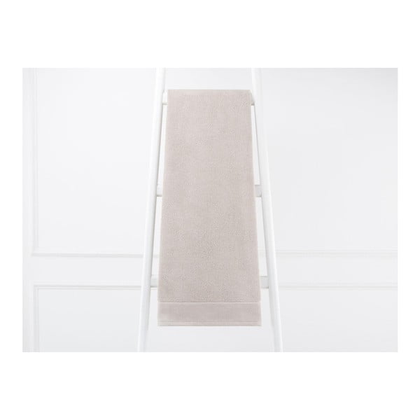 Svetlohnedý bavlnený uterák Ester, 70 × 140 cm