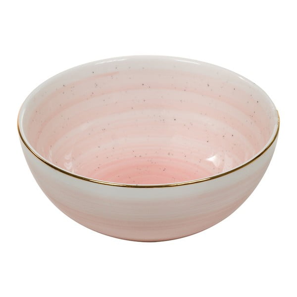 Ružová porcelánová miska Santiago Pons Bol, 12 cm