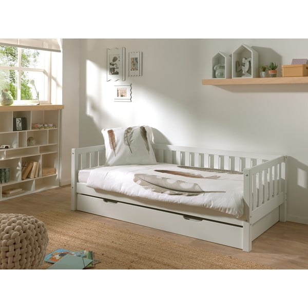 Biela detská posteľ 90x200 cm Fritz - Vipack-image-2