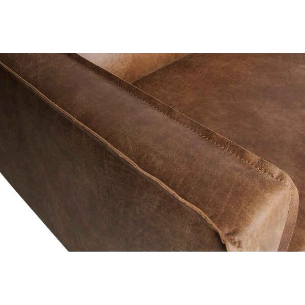 Hnedé kreslo Rodeo – WOOOD-image-3