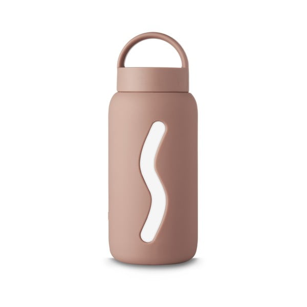 Svetlohnedá cestovná fľaša 500 ml Desert Rose – Muuki