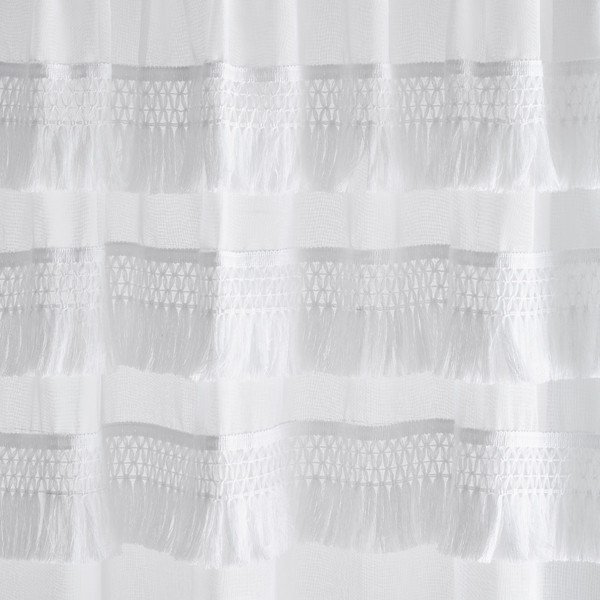Biela záclona 229x140 cm Izmir Tassel - Pineapple Elephant-image-2