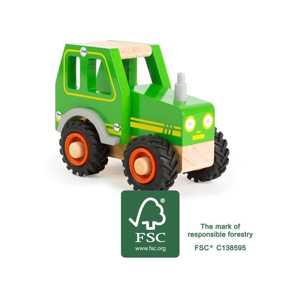 Detský drevený traktor Legler Tractor-image-2
