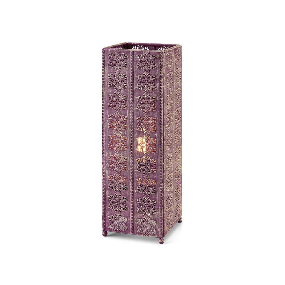 Ružová stolová lampa Markslöjd Agra, výška 33,5 cm