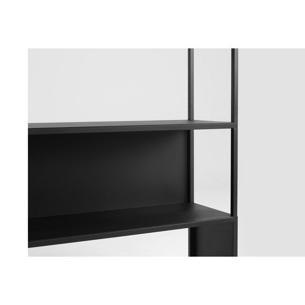 Čierna knižnica CustomForm Hyller Side-image-3