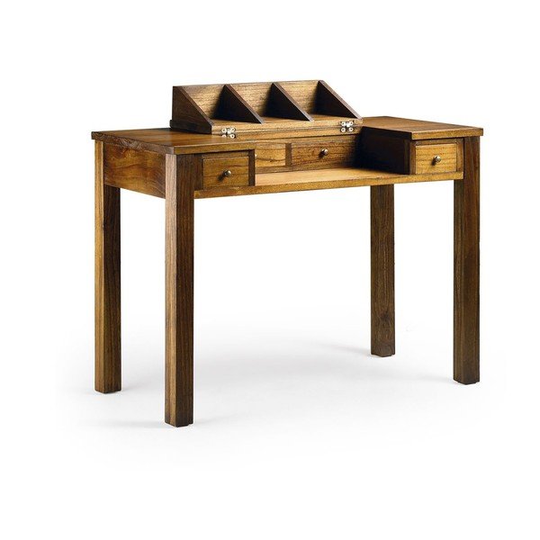 Pracovný stôl z dreva Mindi Moycor Star Secretary, 110 × 55 cm-image-1