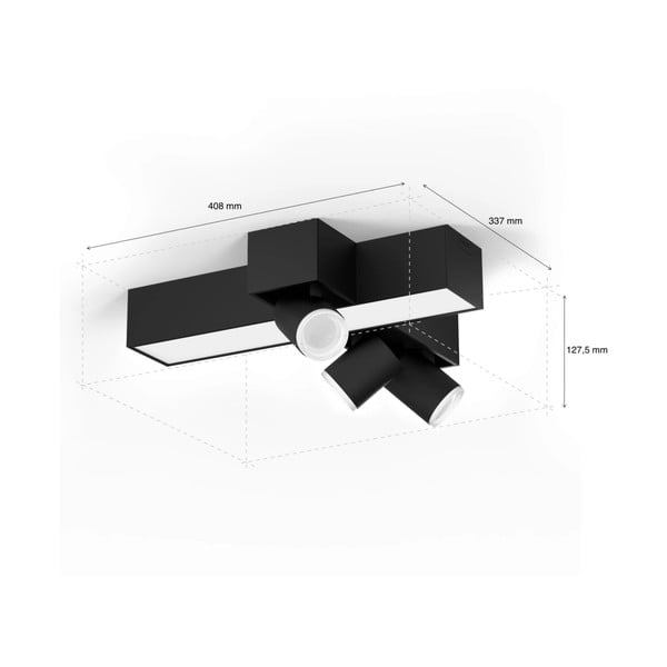 Inteligentné bodové svietidlo GU10 Centris – Philips Hue-image-3