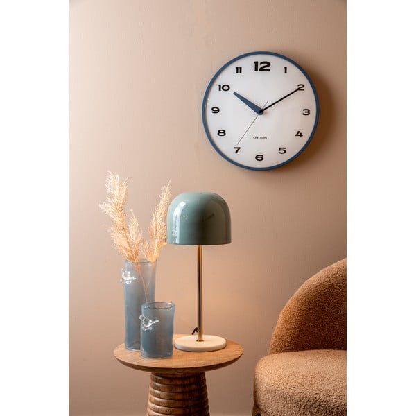 Modrá sklenená váza (výška  27 cm) Bird On Branch – PT LIVING-image-1