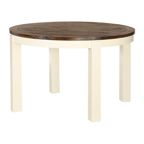 Drevený jedálenský stôl Denzzo Alchiba, ⌀ 120 cm