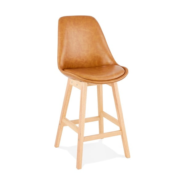 Hnedá barová stolička Kokoon Janie Mini, výška sedu 65 cm