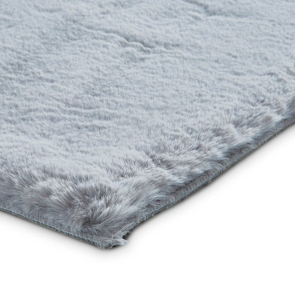 Sivý koberec Think Rugs Teddy, 80 x 150 cm-image-1