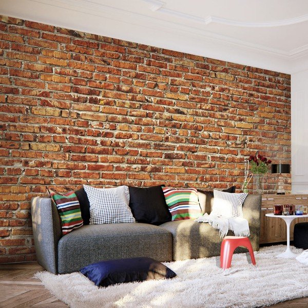 Veľkoformátová tapeta Artgeist Brick Wall, 400 x 280 cm-image-1