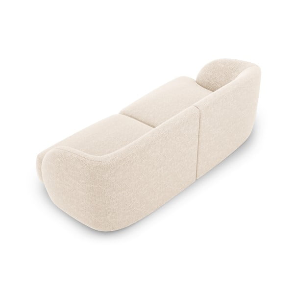 Krémovobiela pohovka 184 cm Miley – Micadoni Home-image-3