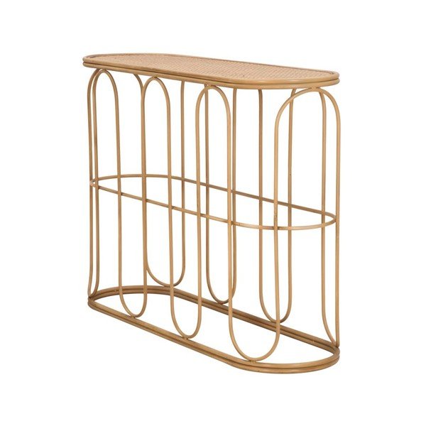 Ratanový konzolový stolík v prírodnej farbe 32x110 cm Samui – Mauro Ferretti-image-2