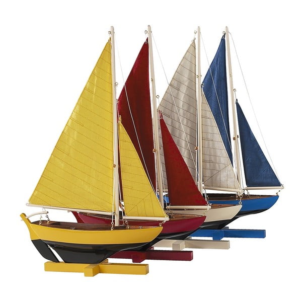 Set 4 ks modelov lodí Sunset Sailors